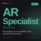 AR Specialist, Bronwyn AI skill by KissMySkills, cover