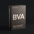 Budget vs Actual Variance Analysis Claude skill by KissMySkills, dark bronze-grey brushed metal cover, monogram BVA