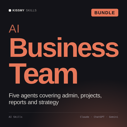 AI Business Team AI bundle by KissMySkills, cover