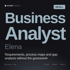 Business Analyst, Elena AI skill by KissMySkills, cover