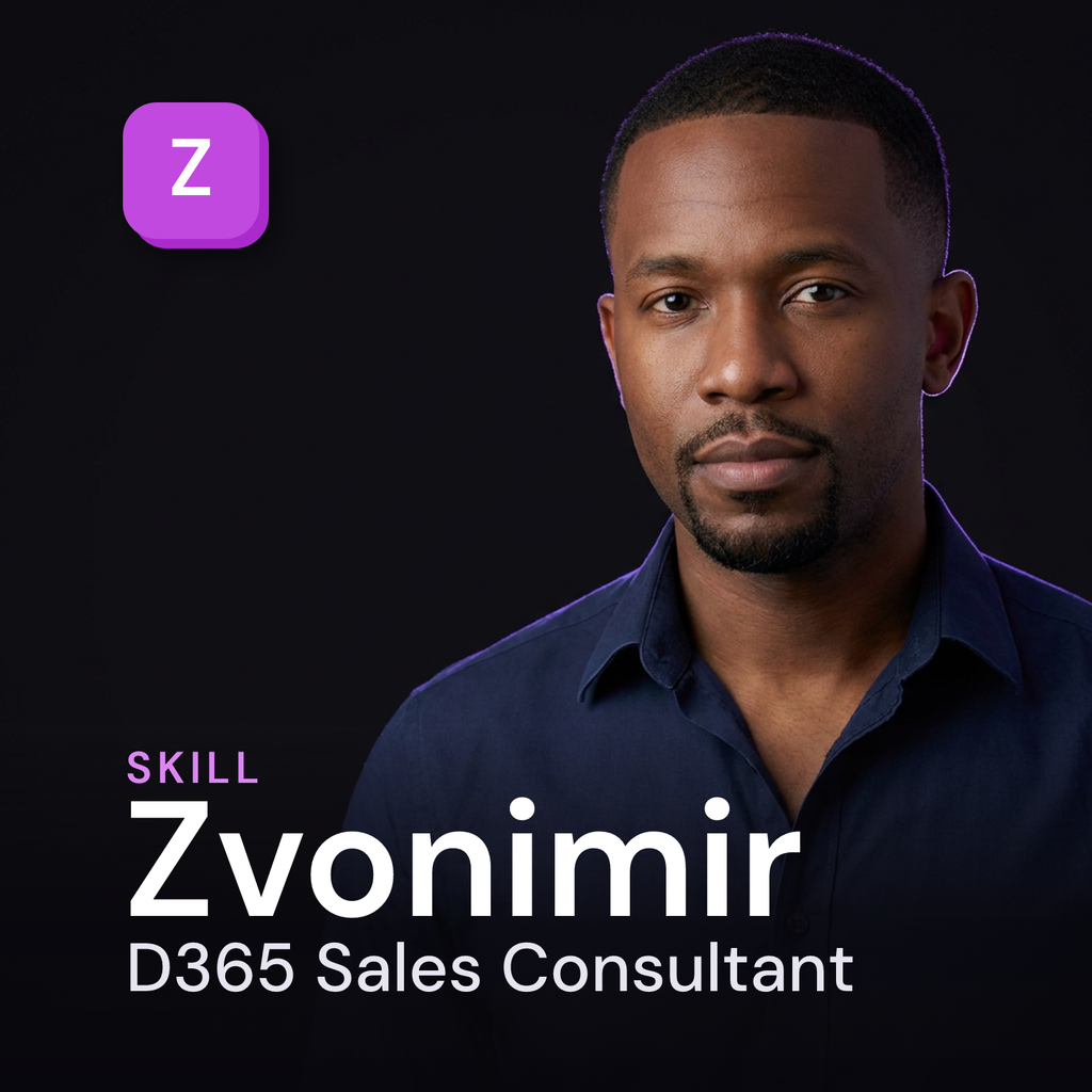 Zvonimir - Dynamics 365 Sales Consultant