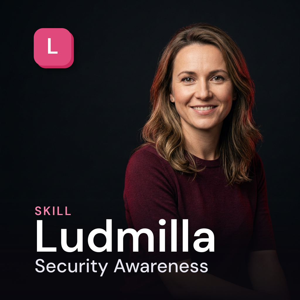 ludmilla-security-awareness-human-risk cover