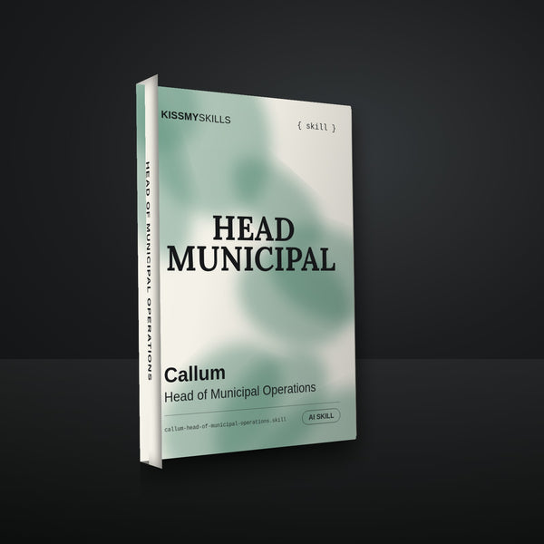 Callum - Head of Municipal Operations AI Skill cover