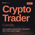 Crypto Trader, Camille AI skill by KissMySkills, cover