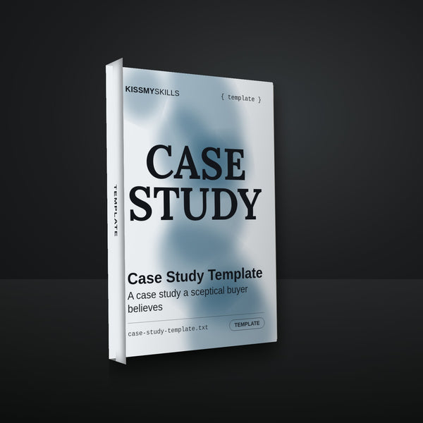 Case Study Template cover