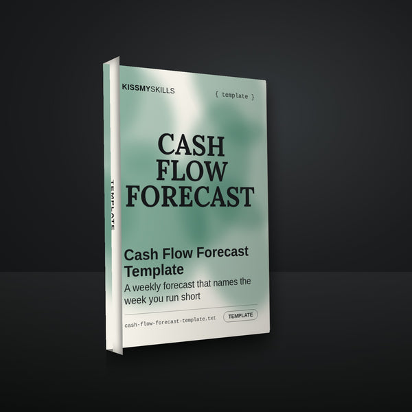 Cash Flow Forecast Template cover