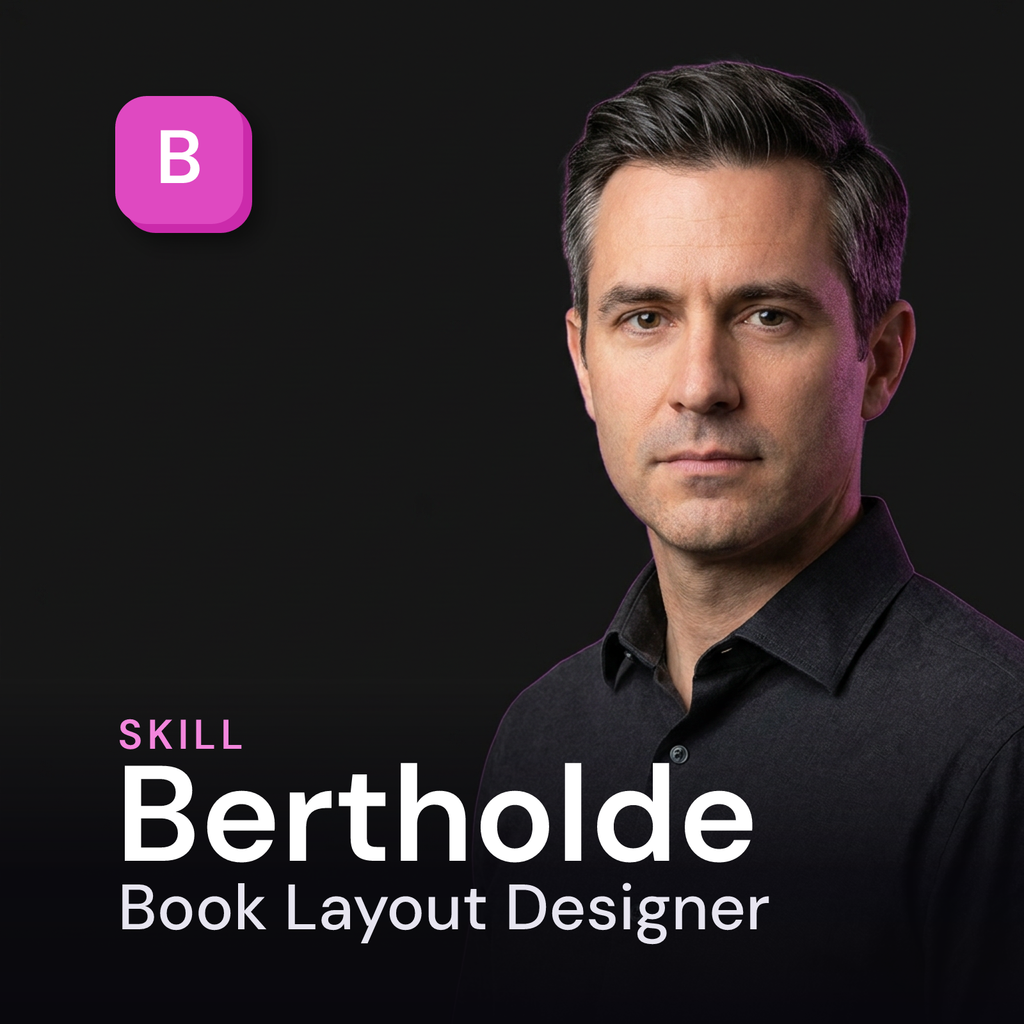 Bertholde — Book Layout Designer