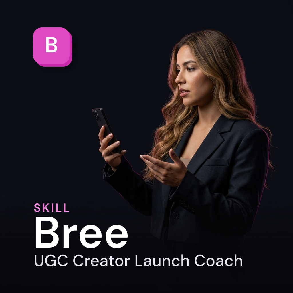Bree — UGC Creator Launch Coach AI Skill