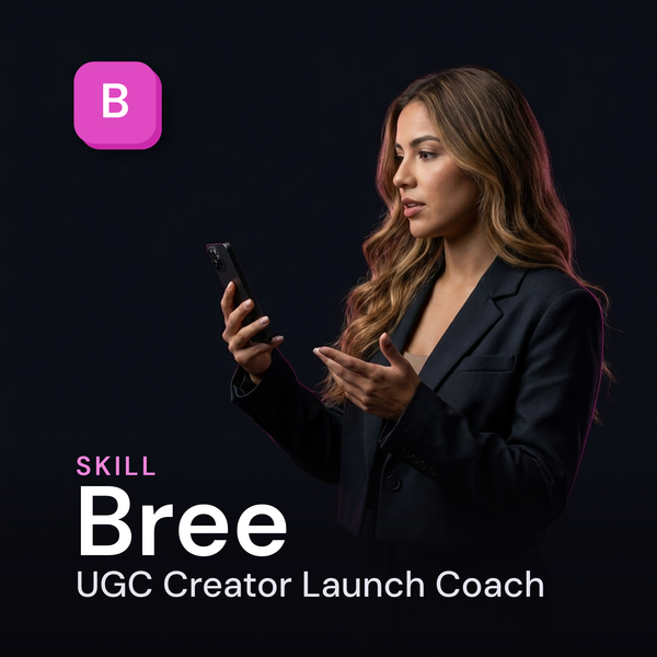 Bree — UGC Creator Launch Coach AI Skill