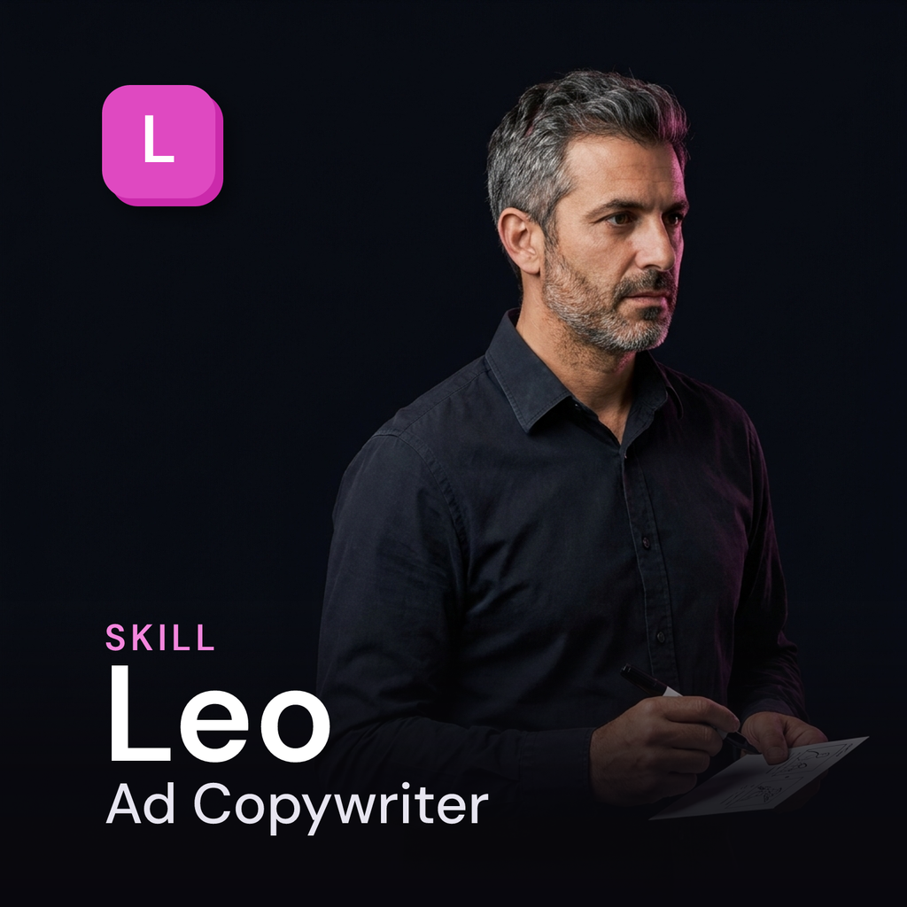 Leo — Ad Copywriter AI Skill