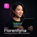 Florentyna - Subtitling & Closed-Caption Specialist AI Skill