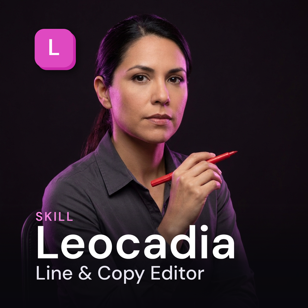 Leocadia – Jazyková a stylistická redaktorka AI Skill