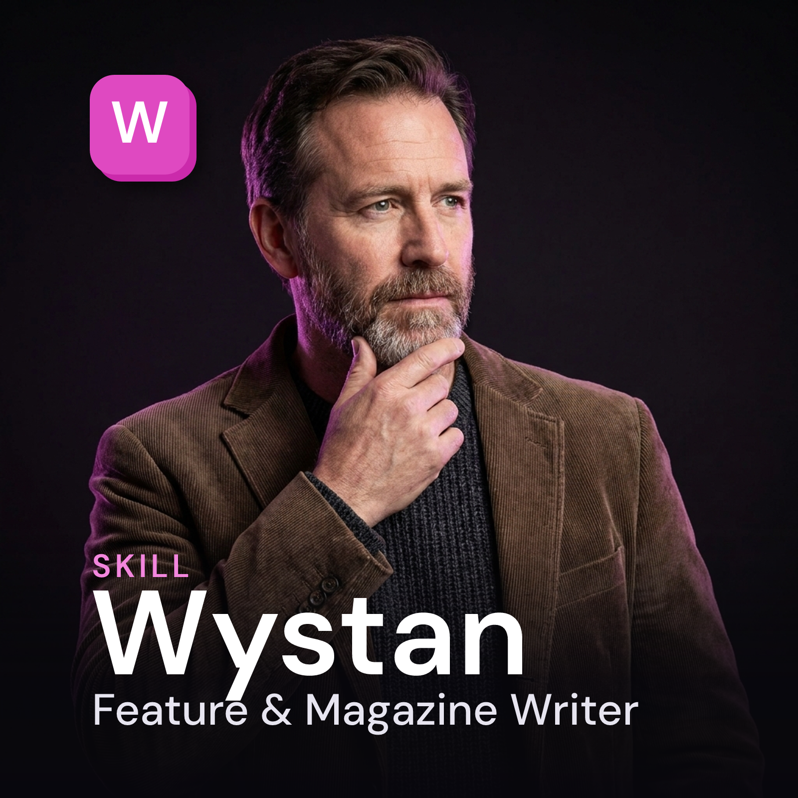 Wystan - Redactor de artículos y revistas Skill de AI
