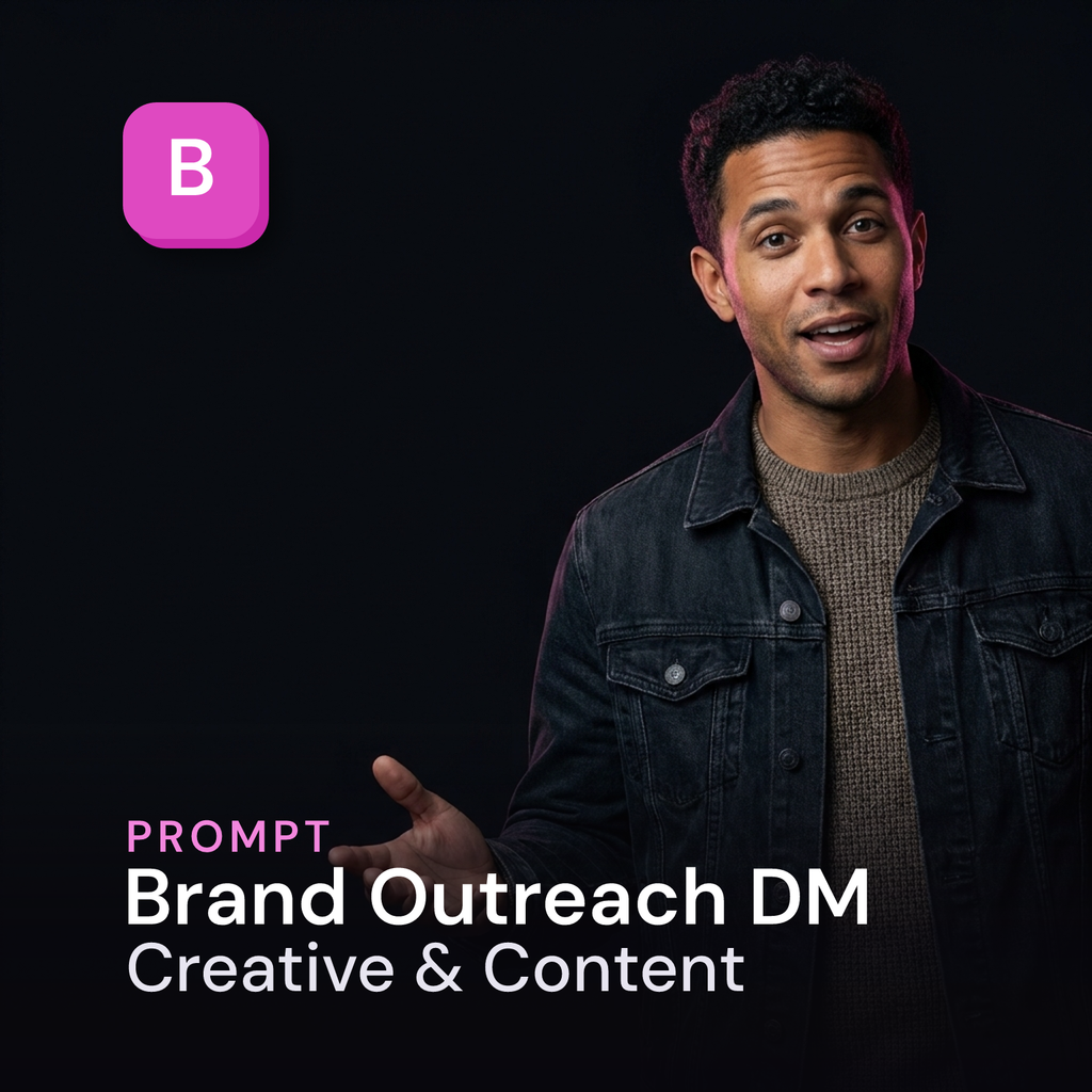 Brand Outreach DM — Creative & Content Prompt