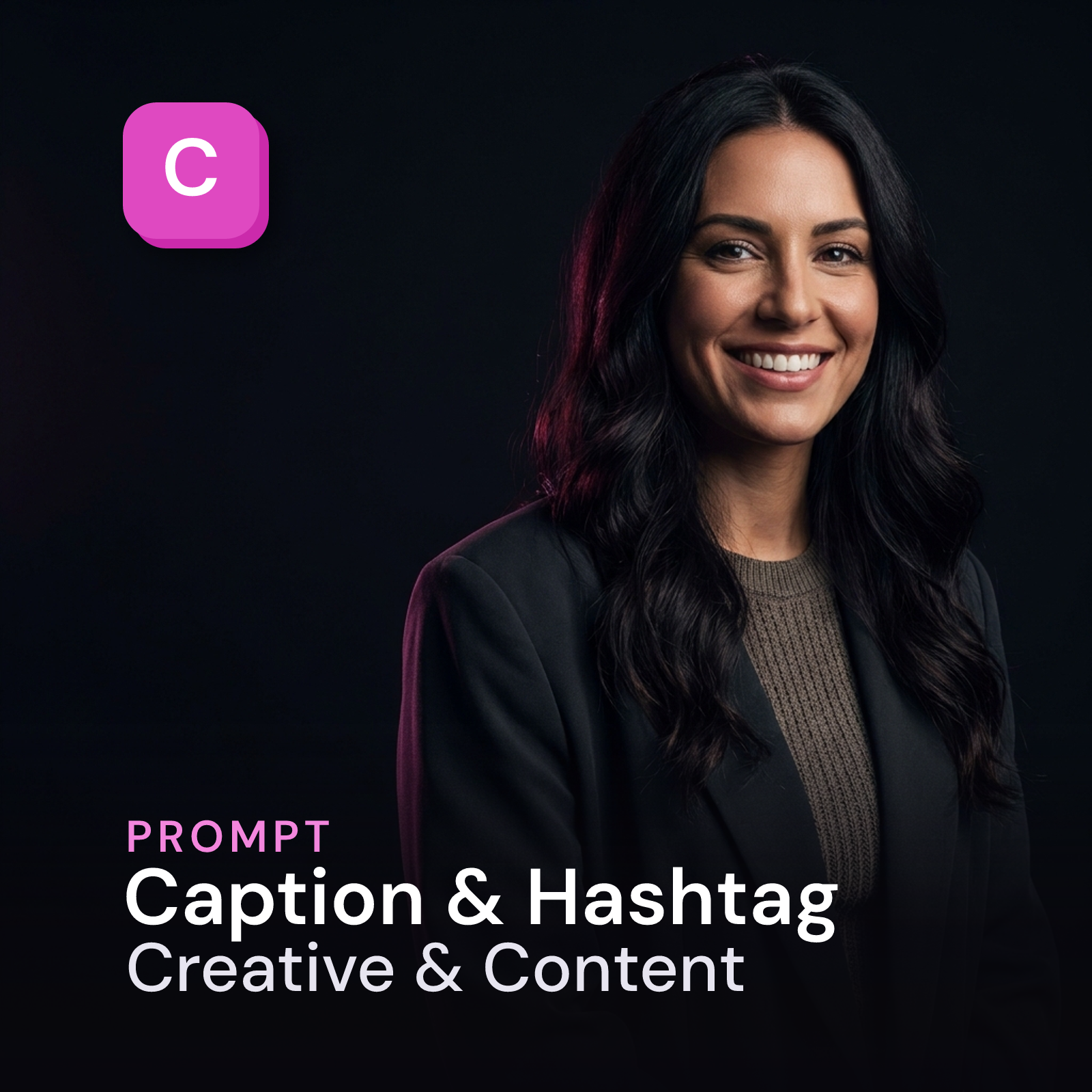 Caption & Hashtag — Creative & Content Prompt