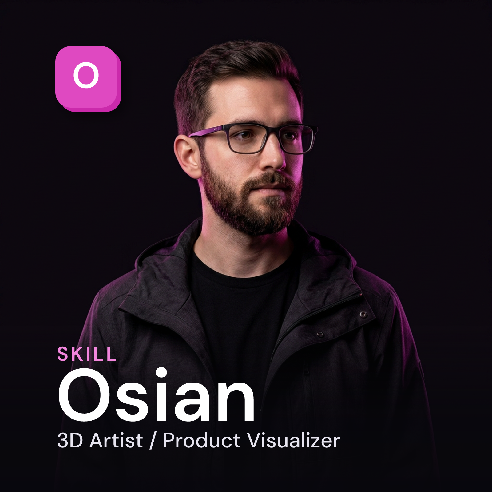 Osian — 3D Artist / Product Visualizer AI Skill