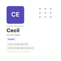 Cecil — Agente AI per copy pubblicitari