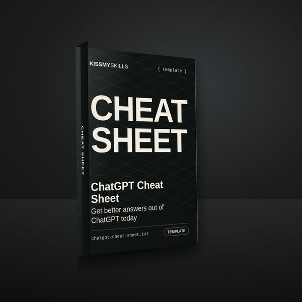 ChatGPT Cheat Sheet cover