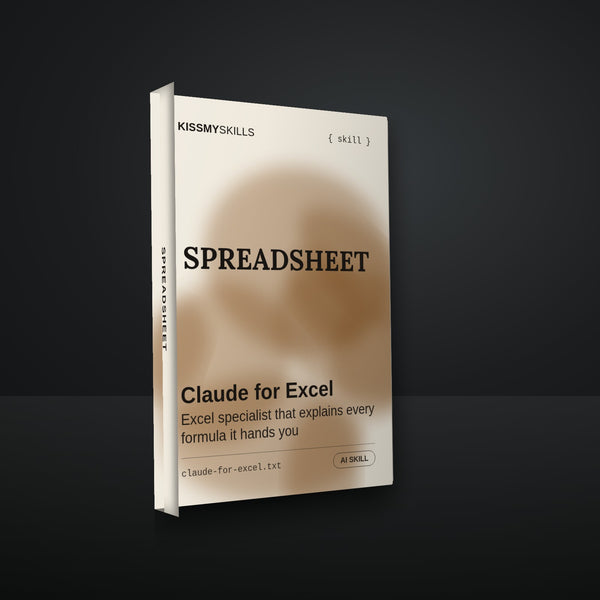 Claude for Excel cover