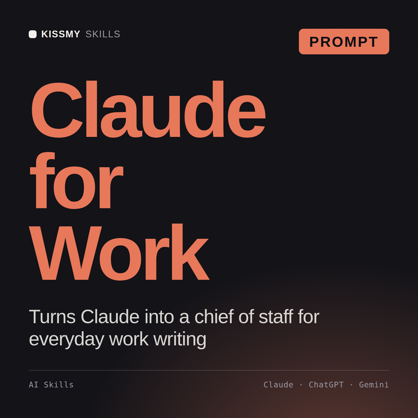 Claude for Work AI Skill