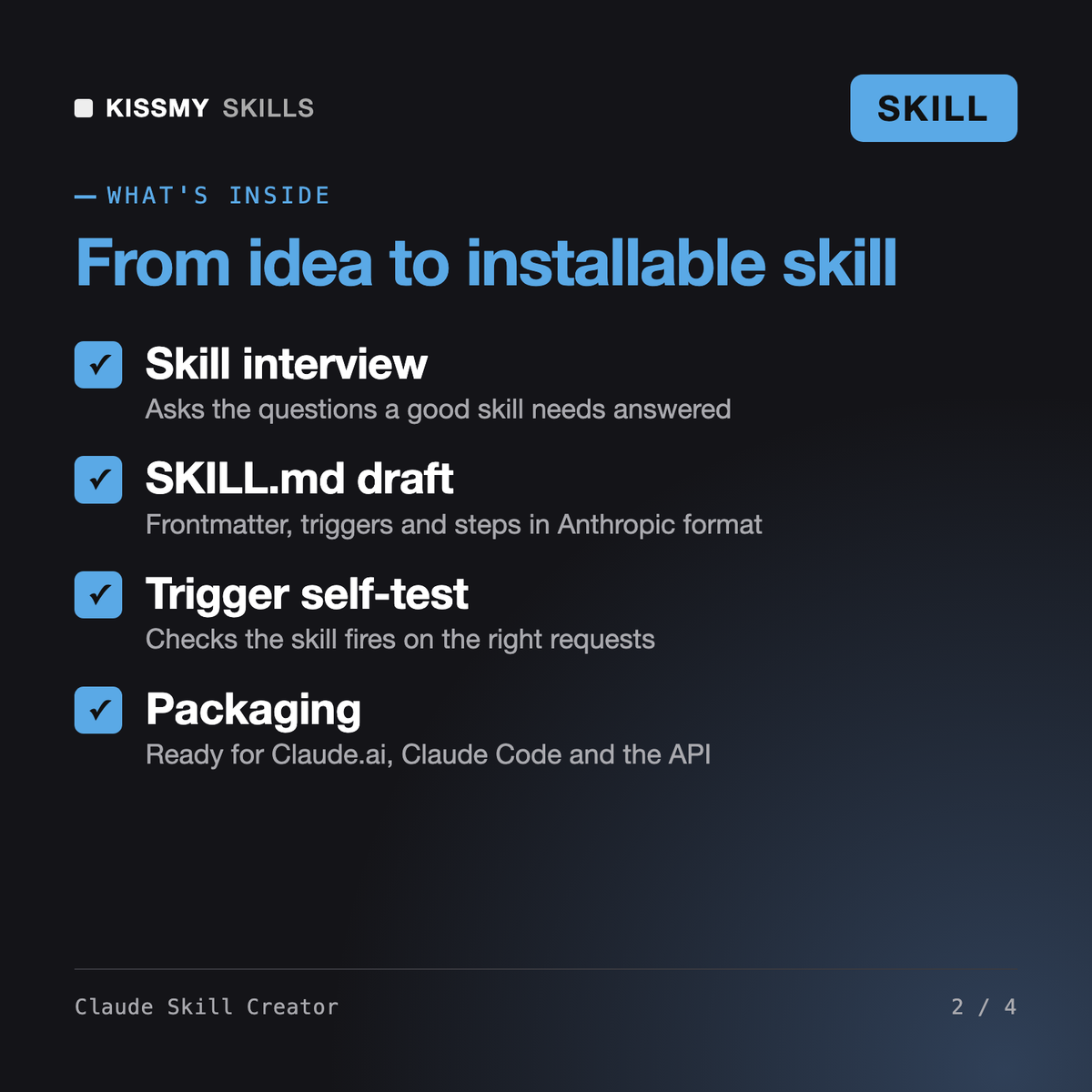 Claude Skill Creator