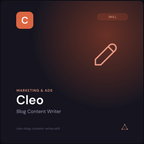 Cleo — Blog Content Writer AI Skill preview 3