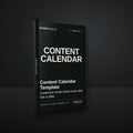 Content Calendar Template cover