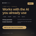 The Contract Reviewer, Marco AI skill works with Claude, ChatGPT, Gemini and any AI chat, 30-day money-back guarantee