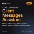 Contractor Client Communication Assistant
