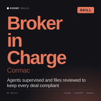 Broker in Charge, Cormac AI skill by KissMySkills, cover