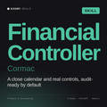 Financial Controller, Cormac AI skill by KissMySkills, cover