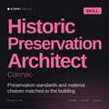 Historic Preservation Architect, Cormac AI skill by KissMySkills, cover