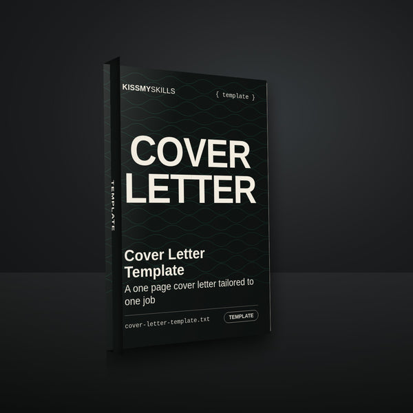 Cover Letter Template cover