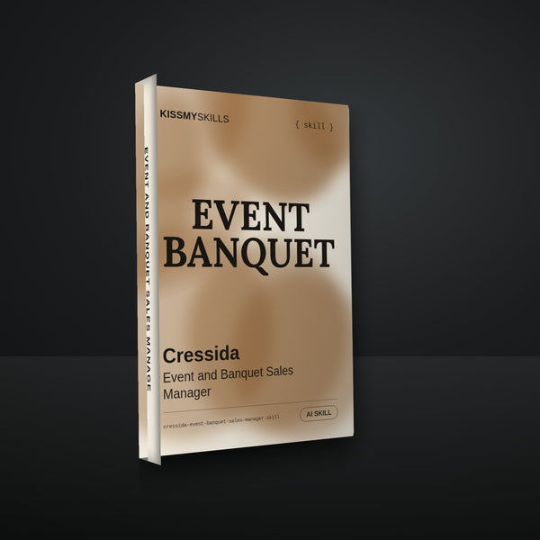 Cressida - Event and Banquet Sales Manager AI Skill cover