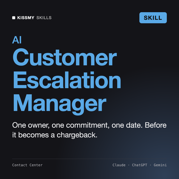 Customer Escalation Manager