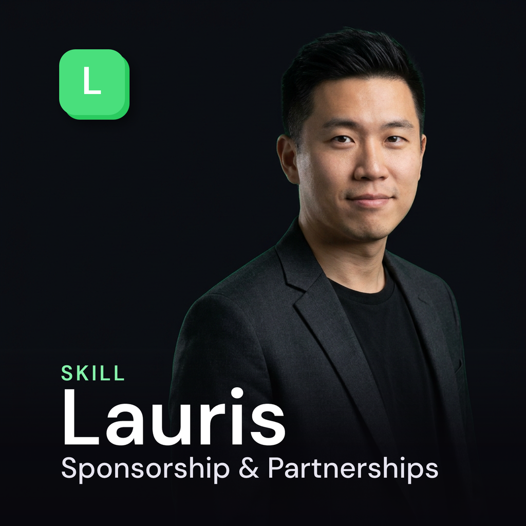 Lauris - Sponsorship & Brand Partnerships Manager AI Skill cover