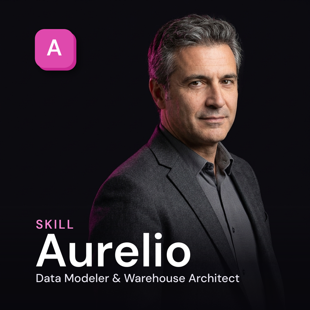 Aurelio - Data Modeler & Warehouse Architect AI Skill