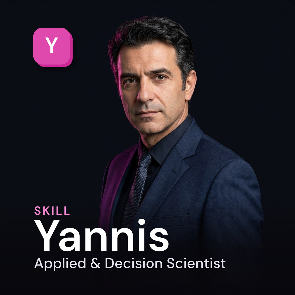 Yannis - Applied & Decision Scientist AI Skill