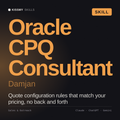 Oracle CPQ Consultant, Damjan AI skill by KissMySkills, cover
