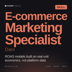 Dani - E-commerce Marketing Specialist AI Skill