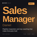 Sales Manager, Daniel AI skill by KissMySkills, cover