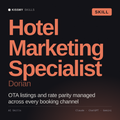 Hotel Marketing Specialist, Dorian AI skill by KissMySkills, cover