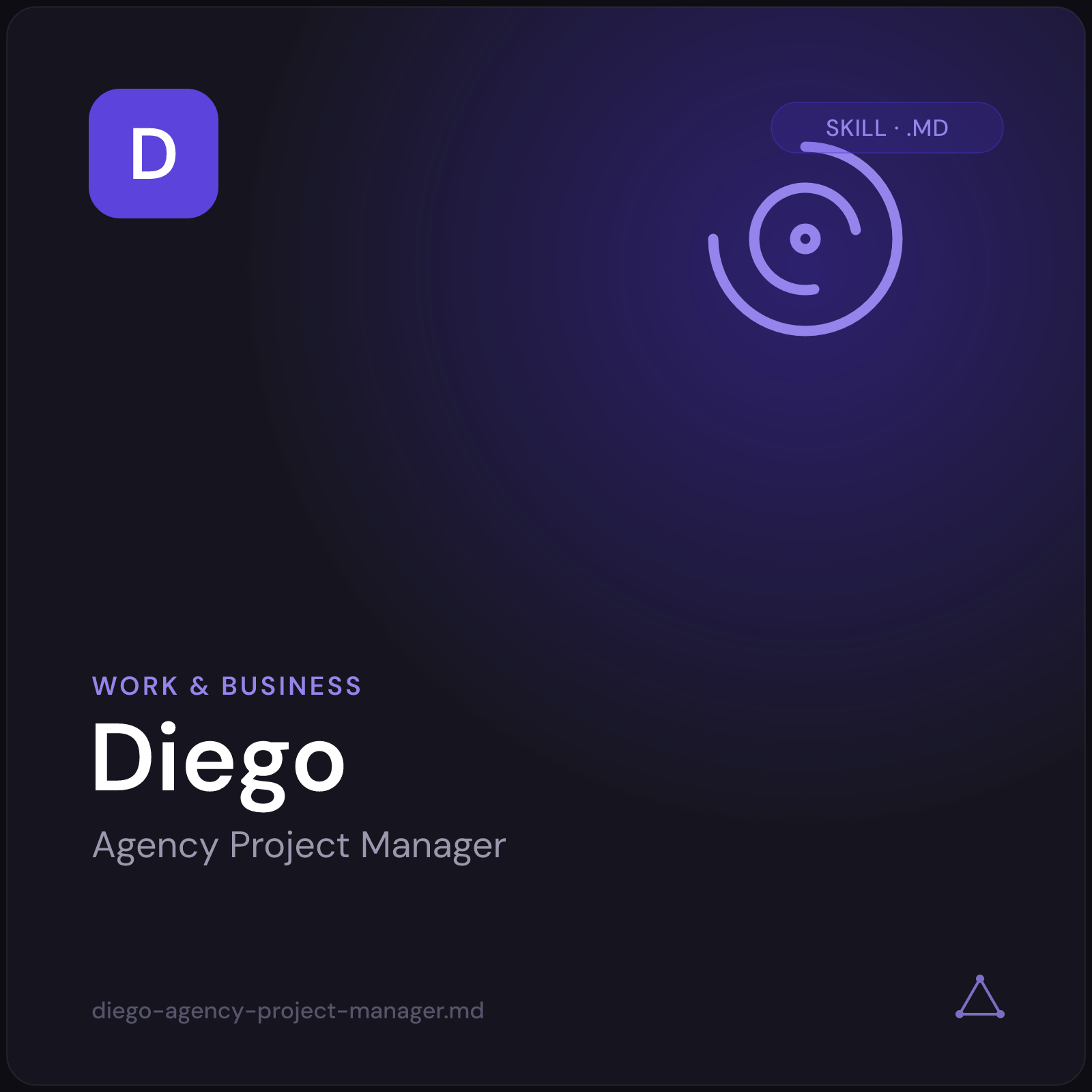 Diego — Agency Project Manager AI Skill cover