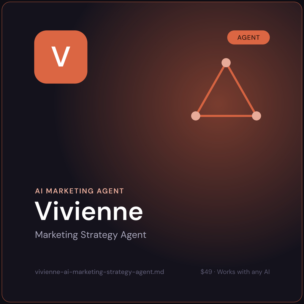 Vivienne — AI Marketing Strategy Agent cover