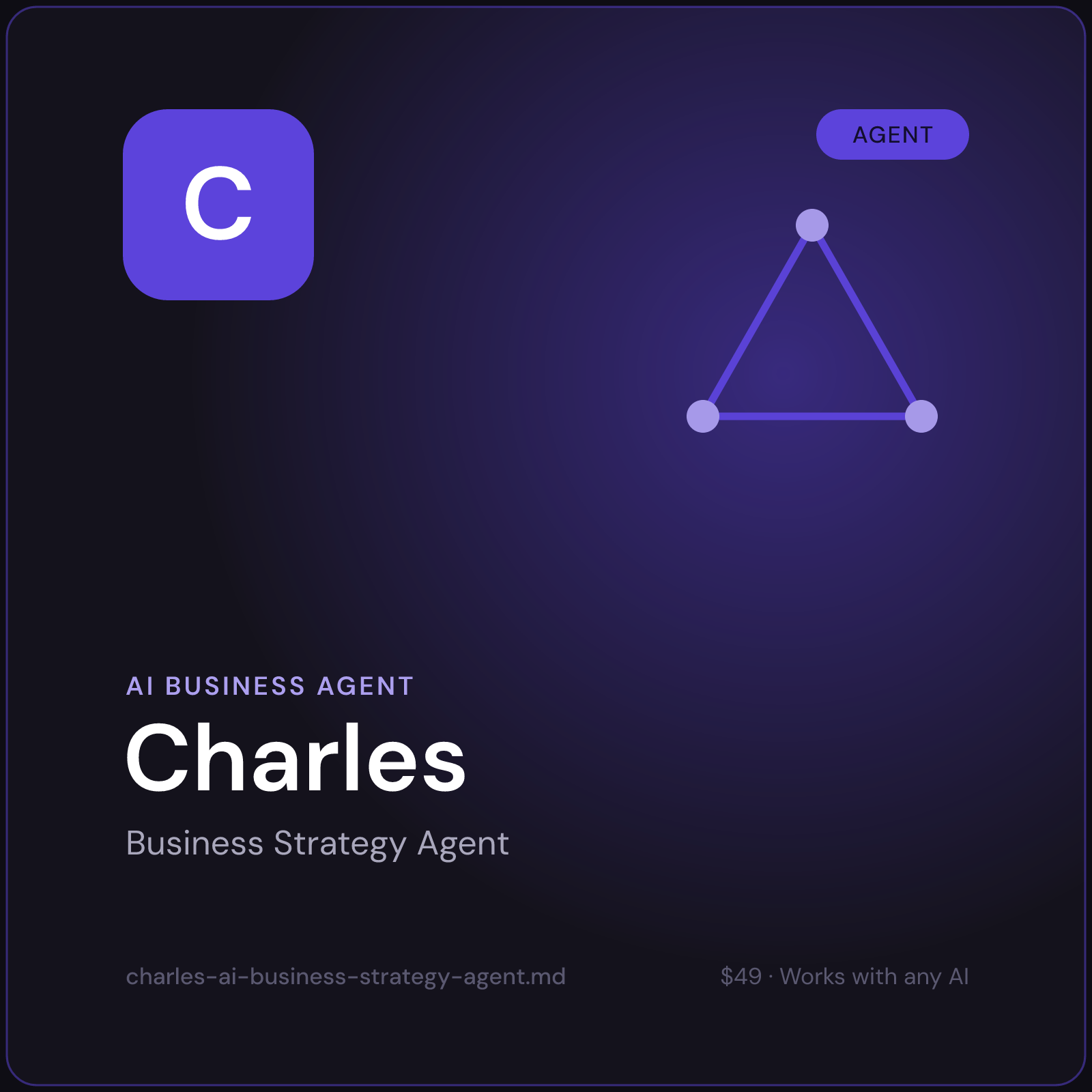 Charles — AI Business Strategy Agent cover