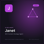 Janet — AI SEO Content Strategy Agent cover