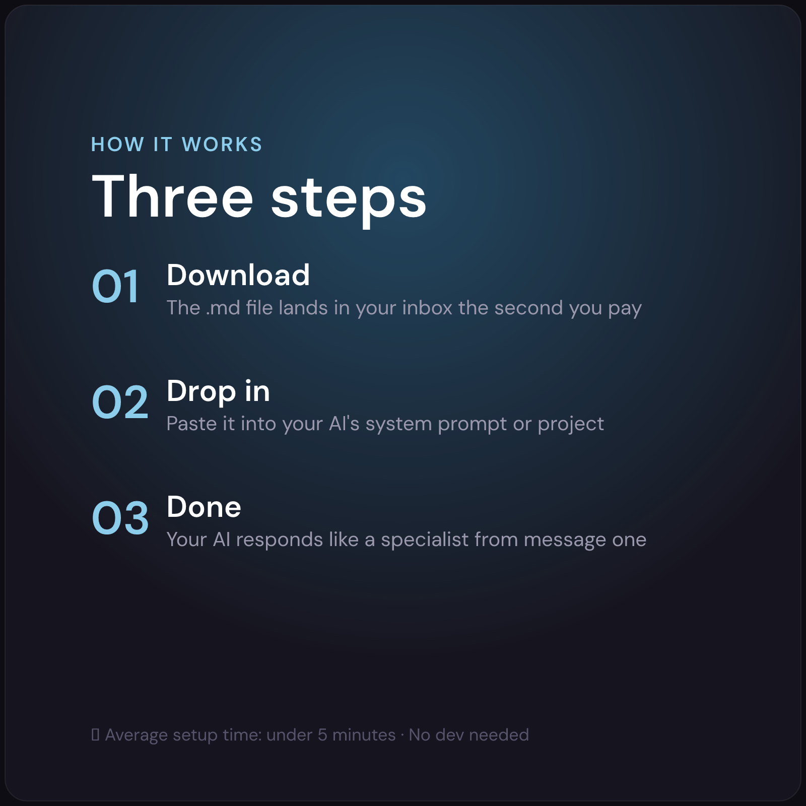Victor — CFO AI Skill — how it works in 3 steps
