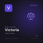 Victoria — Legal Assistant AI Skill cover