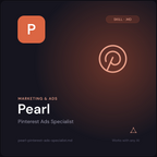 Pearl — Pinterest Ads Specialist AI Skill cover
