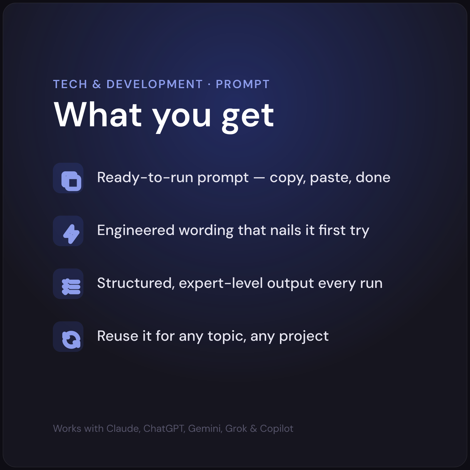 AI Code Comment Generator — what's included